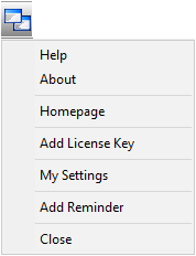 i.Windows Button Menu Options