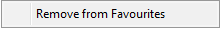 i.Remove from Favourites button